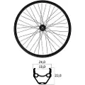 Mvtek E-bike 26´´ Tubeless Terrengsykkel Forhjul