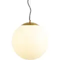 QAZQA Skandinavisk pendellampe opalglass 40 cm - Ball 40