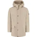 Hugo Boss for man. 50547078 Water-repellent jacket with contrasting beige details (48), Casual, Polyester