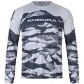 Endura Mountain Camo Ltd Langarmet Enduro-sykkeltrøye