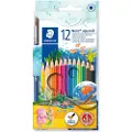 Staedtler Noris Club aquarell - Vannfargeblyant - assorterte farger (en pakke 12)