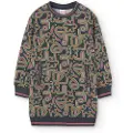 Boboli Fleece Printed Kjole