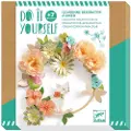 Adlibris DIY-sett blomsterkrans i papir og bambus Djeco