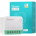 Sonoff MINI R4M Wifi relė suterinama su Matter (MINIR4M)