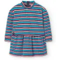 Boboli Velour Striped Kjole