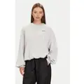 Puma x ROSÃ Oversized Crew Women, Clothing, Flat Light Gray Heather, XS