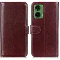 Mtp Products Motorola Moto G35 Lommebok-deksel med Magnetisk Lukning - brun