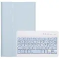 Mtp Products Samsung Galaxy Tab A9 Etui med Bluetooth-tastatur - Baby Blå