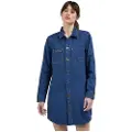 Lee Unionall Dress Lang Ermet Midi-kjole