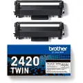 Brother Tn2420 Twin Blekkpatron 2 Enheter