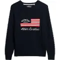 Superdry Slouchy Cable Flag Genser