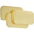 QAZQA Moderne vegglampe messing inkl. LED 3-trinns dimbar - Dias
