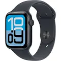 Apple Watch SE 3 GPS 44mm Midnight Aluminium Case with Midnight Sport Band - M/L