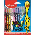 Maped colorpeps monster markers 12 pieces 845400