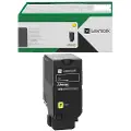 Lexmark Tonerkassett Return Gul