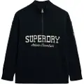 Superdry Slouchy Graphic Genser Med Halv Glidelås