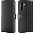 Mtp Products Samsung Galaxy A36/A56 Lommebok-deksel i Lær med Stativ - Svart