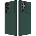 NILLKIN CamShield Silky Samsung Galaxy S22 Ultra 5G Hybrid-deksel - Grønn
