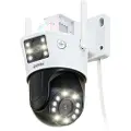 ZOSI C298Pro 8 MP PTZ-kamera med dobbelt objektiv, AI-sporing og nattsyn i farger