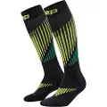 Cep Ski Touring Merino Socks Tall 3.0, Skistrømper, Herre, Black/Lime