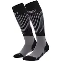 Cep Ski Ultralight Socks Tall 3.0, Skistrømper, Herre, Black/Grey