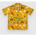The Dudes Treasure Trail Ochre Hawaiian Skjorte mønster