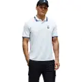 Psycho Bunny for man. MT0100038 Polo Chris white (XL), Casual, Polyester, Short sleeve
