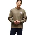 Psycho Bunny for man. MT0200108 Sweatshirt Bny brown (S), Casual, Cotton