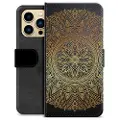 Mtp Products iPhone 13 Pro Max Premium Lommebok-deksel - Mandala