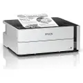 Epson EcoTank M1180 - Skriver - S/H - Dupleks - ink-jet - påfyllbar - A4/Legal - 1200 x 2400 dpi - opp til 20 spm - kapasitet: 250 ark - USB 2.0, LAN, Wi-Fi