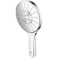 GROHE 26553000, Håndholdt dusjhode, Kromfarget, Kromfarget, 15 cm, Tyskland