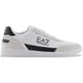 EA7 unisex. 7X000406_AF19827 Heritage Leather Sneakers white (48), Flat, Laces, Casual