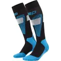 Cep Ski Merino Socks Tall 3.0, Skistrømper, Herre, Black/Blue