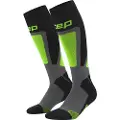 Cep Ski Thermo Socks Tall 4.0, Skistrømper, Herre, Black/Lime