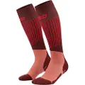 Cep Ski Ultralight Socks Tall 3.0, Skistrømper, Herre, Brown/Dark Red