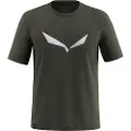 Salewa Solidlogo Dry Kortarmet T-skjorte