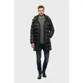 Blauer for man. 25WBLUK03147 Black down jacket (XXL), Casual, Polyamide