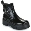 Art for woman. 117951201003_001 Leather Ankle Boots 1795 Leeds black (41), 3 to 5 cm, Zip, Casual