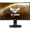 Asus TUF Gaming VG27VQ - LED-skjerm - gaming - kurvet - 27 - 1920 x 1080 Full HD (1080p) @ 165 Hz - VA - 400 cd/m² - 3000:1 - HDR10 - 1 ms - HDMI, DVI-D, DisplayPort - høyttalere - svart