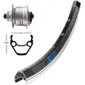 Winora Exal Zx 19 Qr Dynamo Shimano Dh3d72 Cl Disc Forhjul For Landeveissykkel