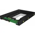 Icy Box IB-2538StS - Uttagbar harddiskramme - fra 3,5 til 2,5 - svart