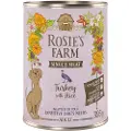 Rosie's Farm Single Meat Adult 6 x 395 g - Kalkun og ris
