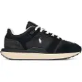 Ralph Lauren for man. 809973975004 Train 89 leather shoes black (43), Flat, Laces, Casual