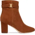 Ralph Lauren for woman. 802967827002 Kelie brown leather ankle boots (39), 5 to 8 cm, Zip, Casual