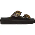 Pepe Jeans for woman. PLS90679 Pola Buckle Sandals black (39), 1 to 3 cm, None, Casual