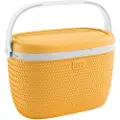 Adriatica Cooler bag LINDA, yellow, 43 x 27 x 28 cm, 18 l