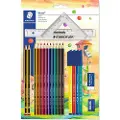 Staedtler 61 SET42, 10 stykker, Flerfarget, Tre, Tyskland, PEFC, Blister