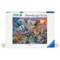 Ravensburger Puslespill Pegasus And Friends 2000 brikker,