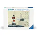 Ravensburger Polska Puslespill Romantic Lighthouse 2000 brikker,
