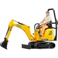 BRUDER 62002 Construction Worker Gravemaskin 6 Stykker